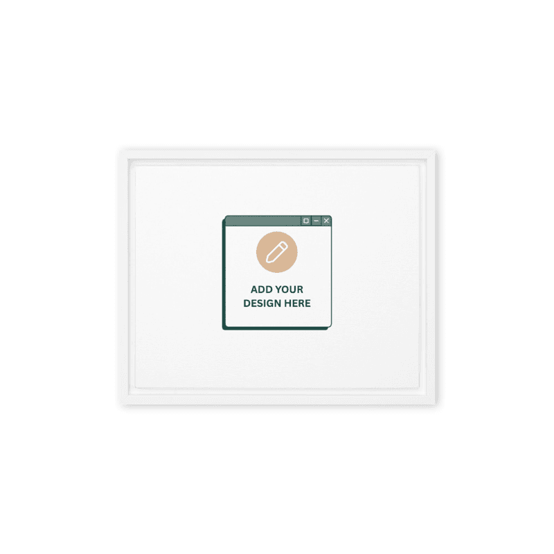Framed canvas / 11″×14″