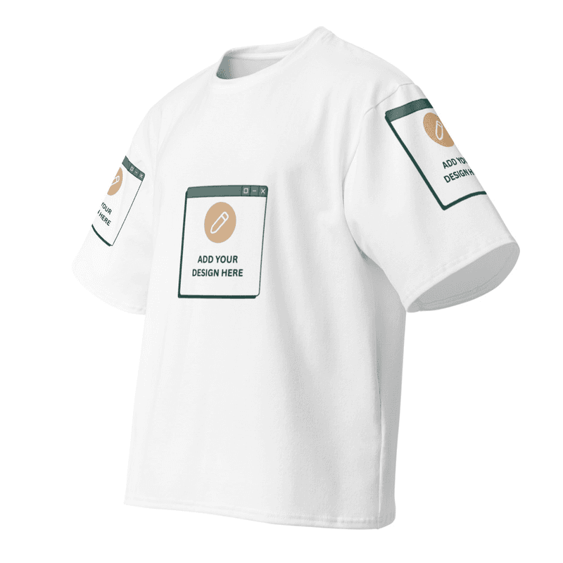 Oversized cotton t-shirt / 2XS