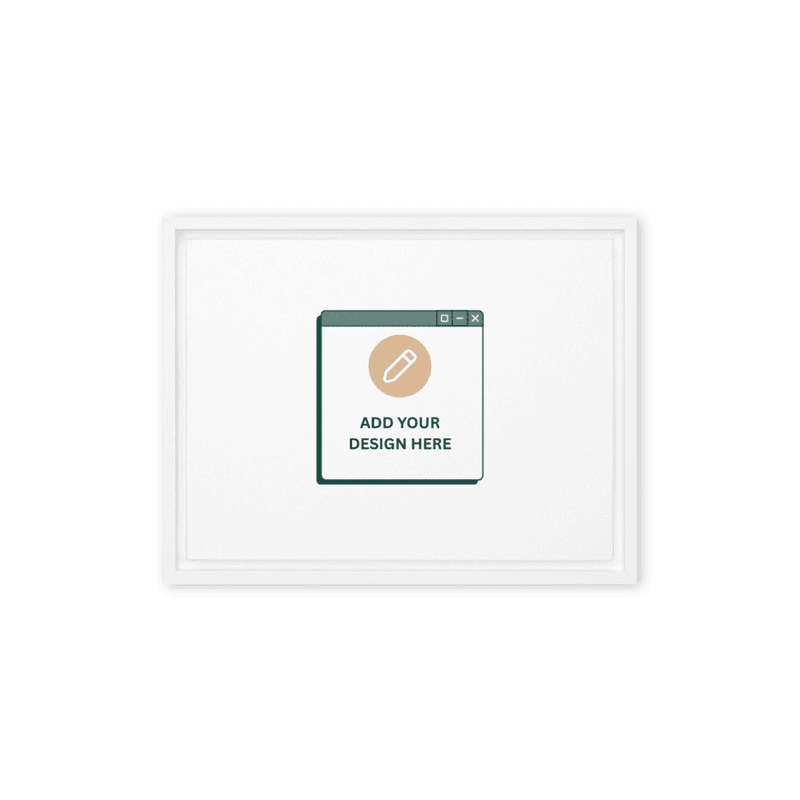 Framed canvas / 9″×12″