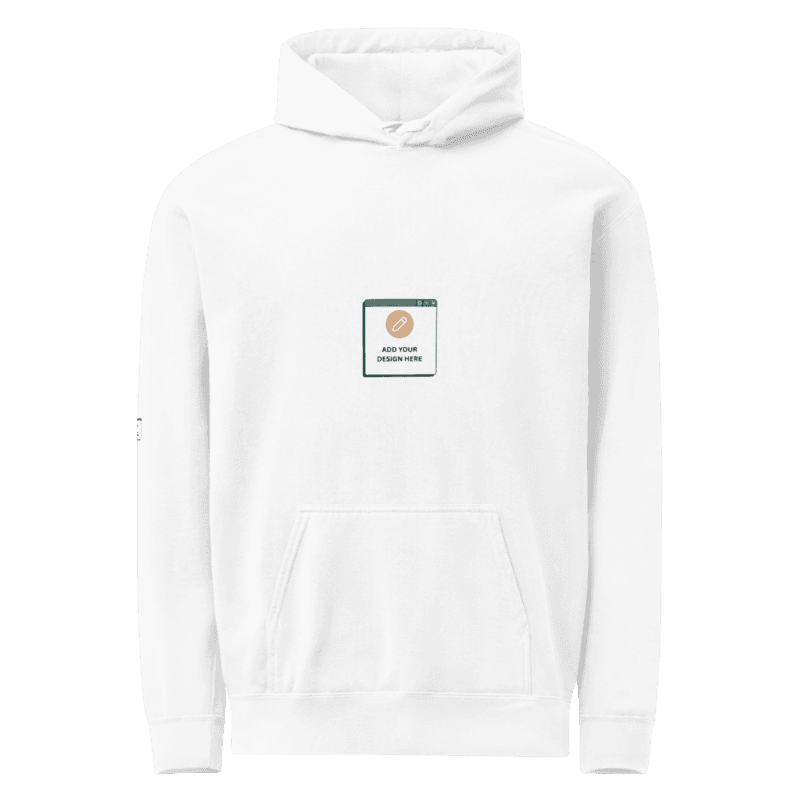 Unisex garment-dyed hoodie / S