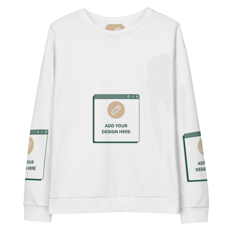 Unisex cotton sweatshirt / 2XS