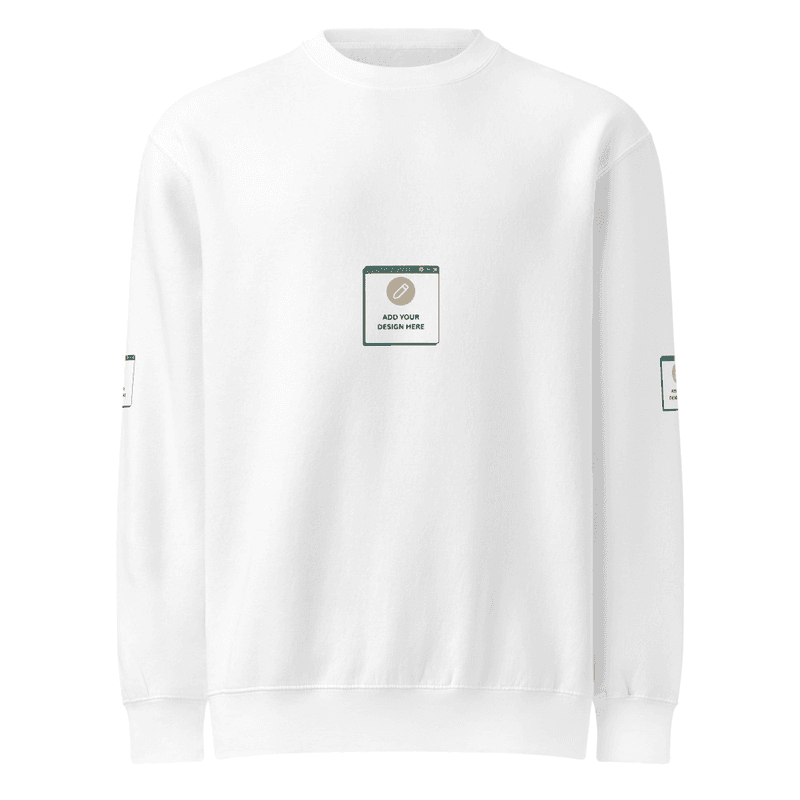 Unisex premium crew neck sweatshirt / S