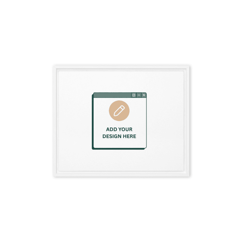 Framed canvas / 8″×10″