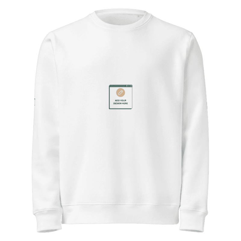 Unisex organic mid-weight sweatshirt / S