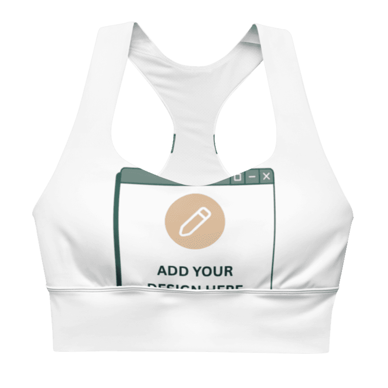 Recycled Longline Sports Bra / XS