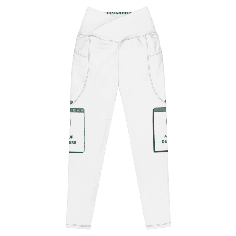 Crossover leggings with pockets / 2XS