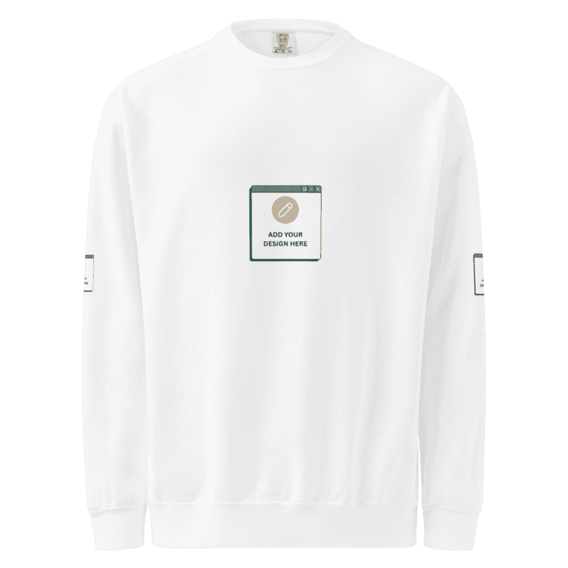 Unisex garment-dyed sweatshirt / S