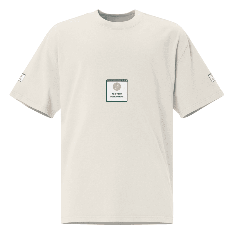 Oversized faded t-shirt / S