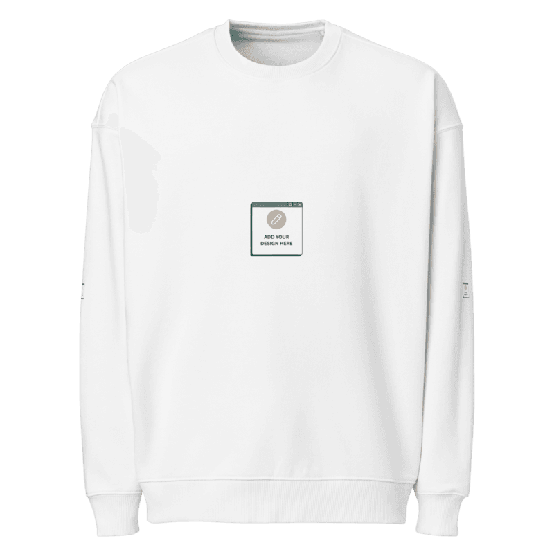 Unisex organic oversized sweatshirt / S