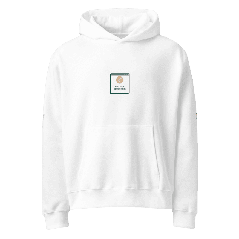 Oversized heavyweight hoodie / S
