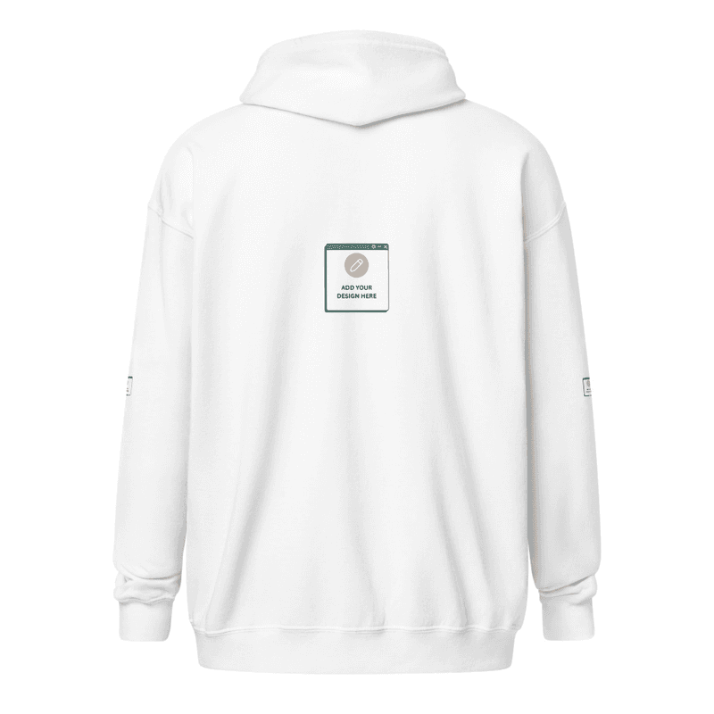 Unisex heavy blend zip hoodie / S