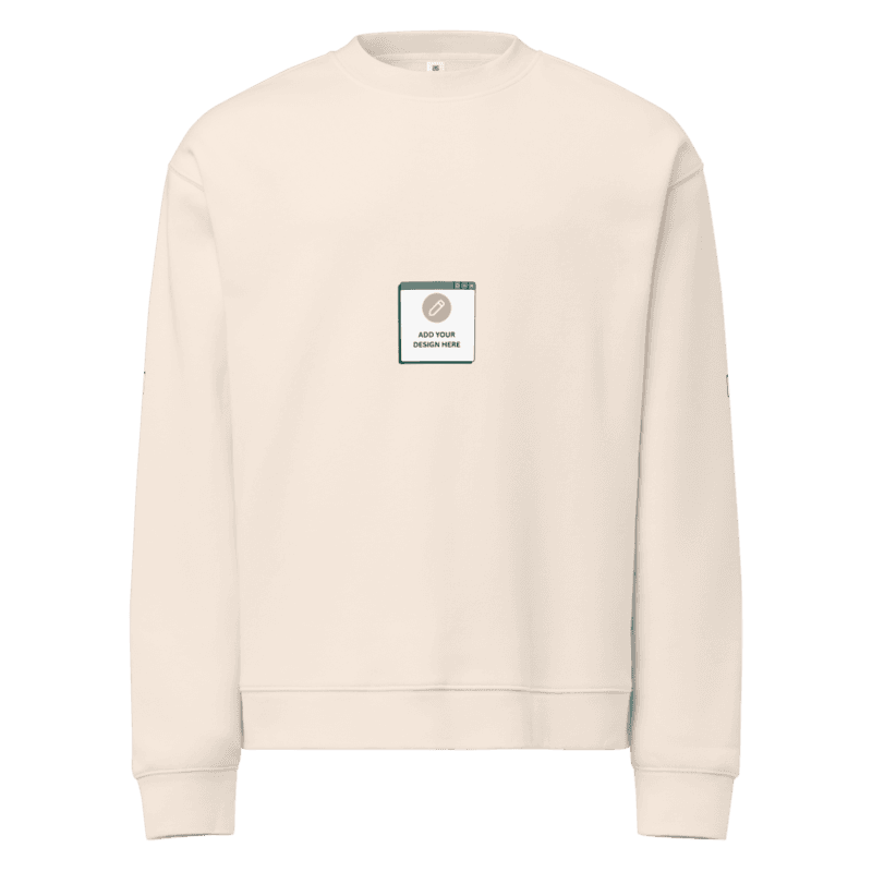 Unisex relax crew neck sweatshirt / S