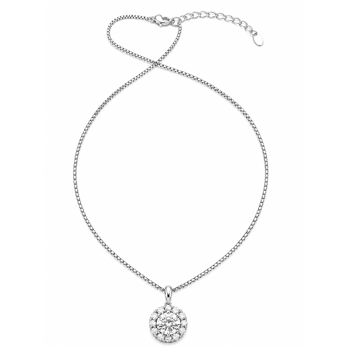 Radiant Halo Necklace