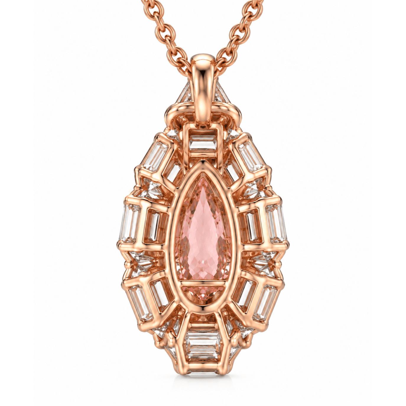 Blush Royale Pendant Necklace