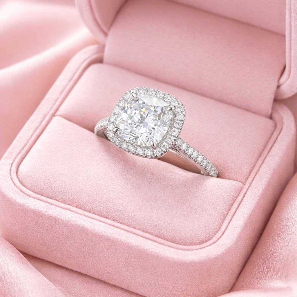 The Crown Radiance| 5.01 Ct Solitaire Ring