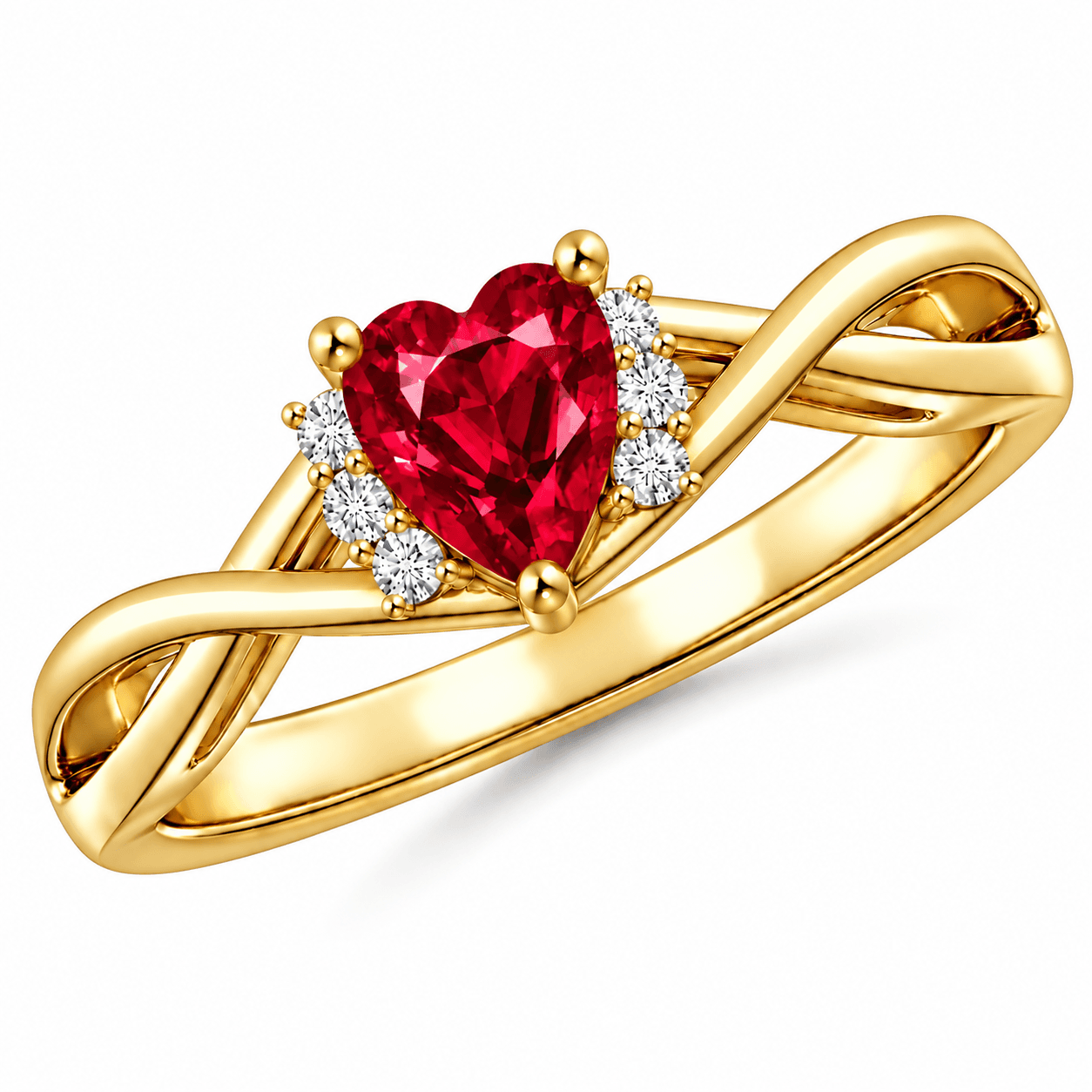 Kiçh Aura Infinite Heart Diamond Ring