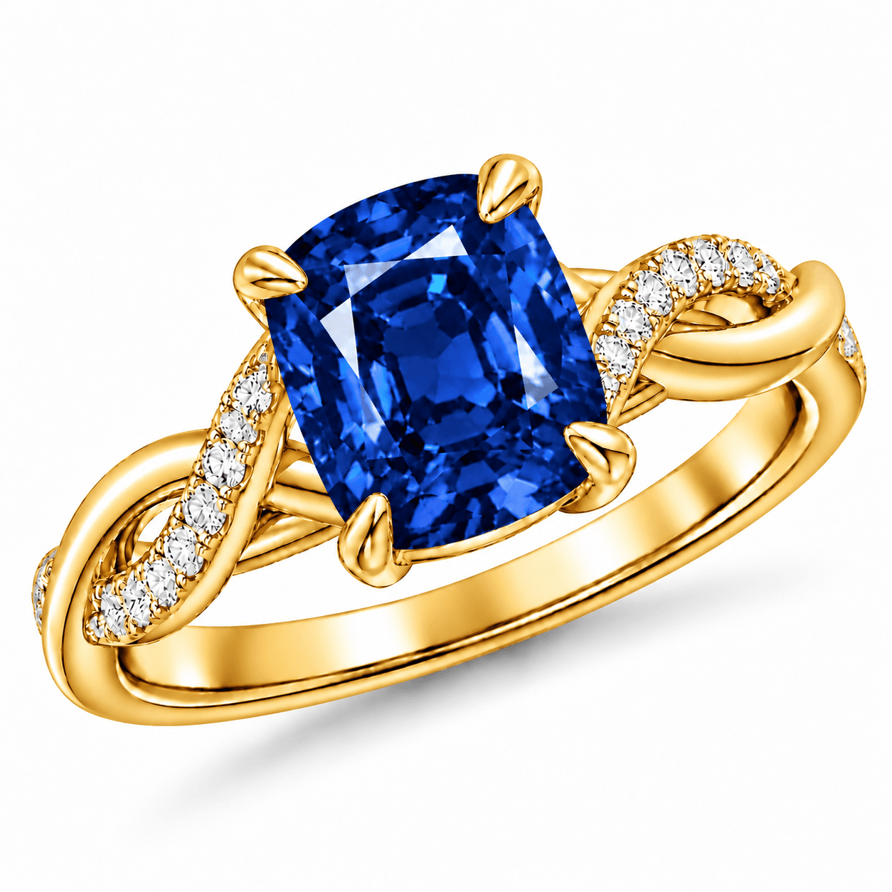 Kiçh Aura Radiant Embrace Diamond Ring