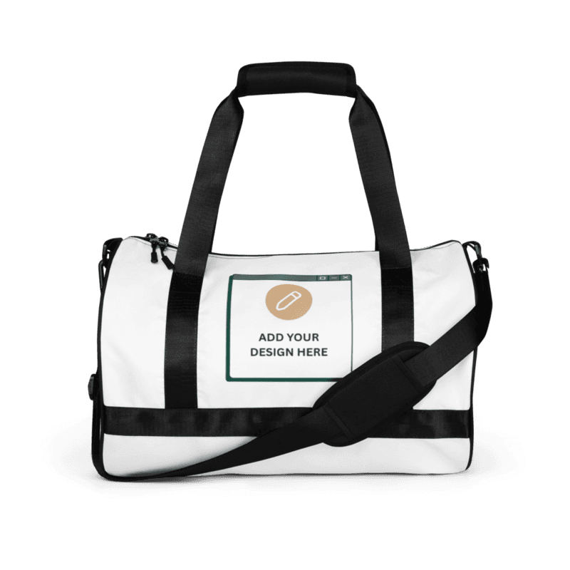 All-over print gym bag