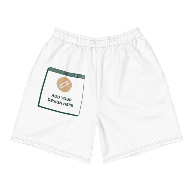 All-Over Print Unisex Athletic Long Shorts / 2XS