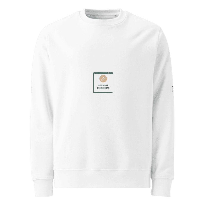 Unisex organic sweatshirt / S