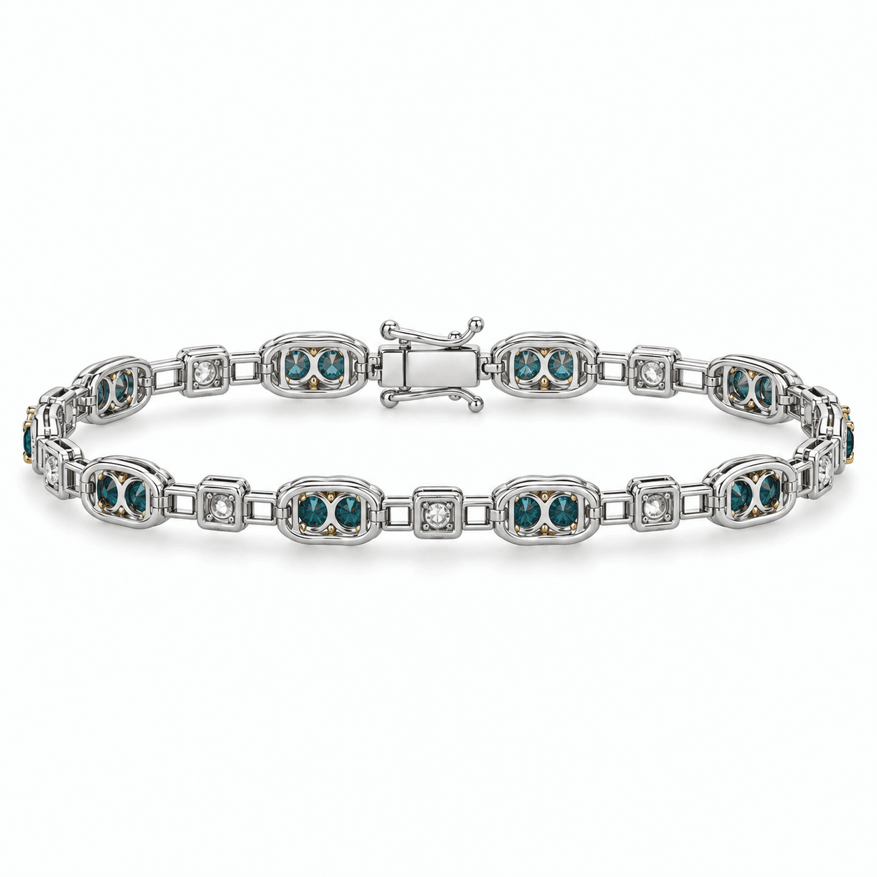 Oceanique EXOTICS Teal Diamond Bracelet